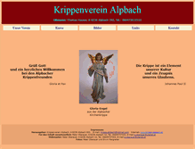 Tablet Screenshot of krippe-alpbach.at